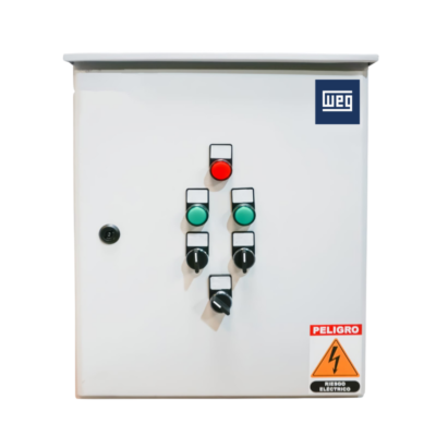 TABLERO ARRANQUE DIRECTO WEG - 2 BOMBAS 2.0 HP 220V/1PH