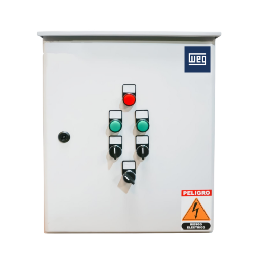 TABLERO ARRANQUE DIRECTO WEG - 2 BOMBAS 3.0 HP 220V/3PH