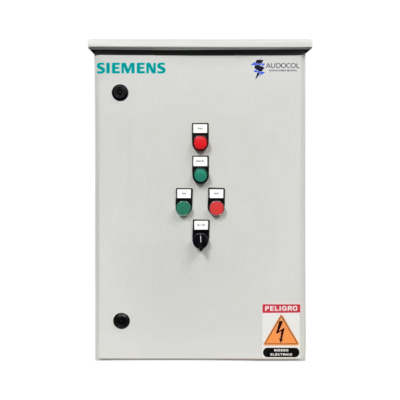 Tablero Siemens Arranque Directo | Bomba lapicero / Pozo profundo | Una bomba | 1 Hp | 220 Vac | Monofásico |  AUD1B12DLM