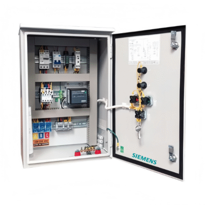 Tablero Siemens Arranque Directo | Bomba lapicero / Pozo profundo | Una bomba | 1 Hp | 220 Vac | Monofásico |  AUD1B12DLM