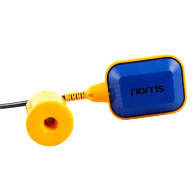 FLOTADOR_IMG2 Flotador Eléctrico Norris | 110/220V | Monofásica | 16 Amp | TK-Alto / TK-Bajo | CABLE 3 MTS | IP68 | NRF3M16A