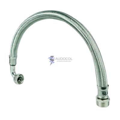 Manguera flexible Norris | Largo 100 cm | 1″M x 1″H | Acero Inoxidable | NRMF100C