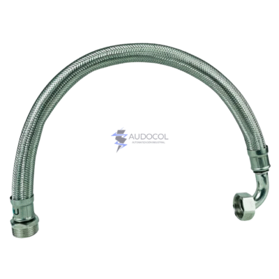 Manguera flexible Norris | Largo 100 cm | 1″M x 1″H | Acero Inoxidable | NRMF100C