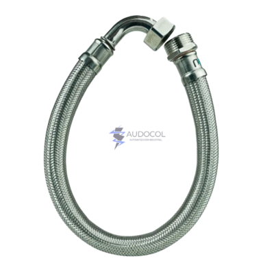 Manguera flexible Norris | Largo 100 cm | 1″M x 1″H | Acero Inoxidable | NRMF100C