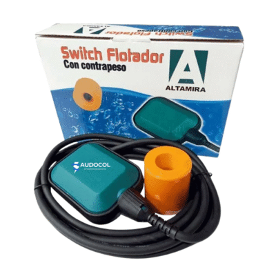IMG33 (1) Flotador Altamira | Switchnivel | 110/220 Vac | Monofásica | 16 Amp | C/contr. | CABLE 10 MTS | IP68 | FLOTADOR-ALT10