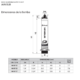 1BP (3) Bomba Pearl | Sumergible Multietapa | 0.5 Hp | Acero Inoxidable | 110 Vac | Monofásica | 33 MCA / 15 GPM | 4MSP 05A16S