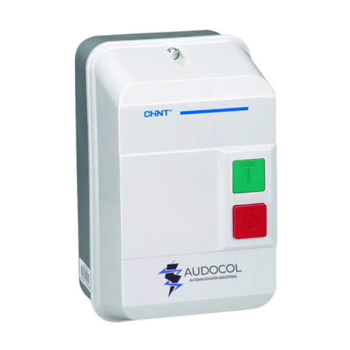 Arrancador Directo Arrancador Directo Chint | Caja plástica | 17 – 25 Amp | Bobina 220 Vac | 7 Hp (AC3) | NQ3-11P 220V 25A
