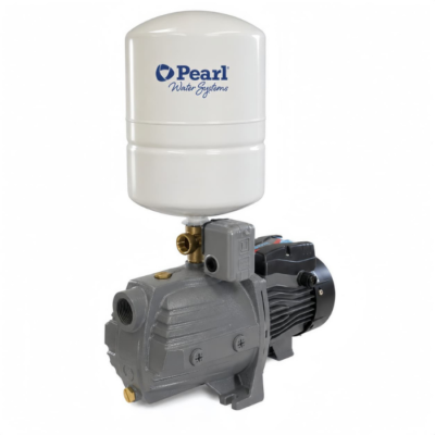 AQUAPRES JCP Sistema Hidroflo Pearl | Tanque Diafragma 18 Litros | Electrobombas JCP 0.7 HP Hierro | JCP 07F16S