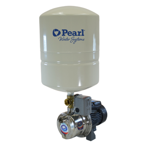AQUAPRES JSP Sistema Hidroflo Pearl | Tanque Diafragma 18 Litros | Electrobombas JSP 0.5 HP Hierro | JSP 05A16S