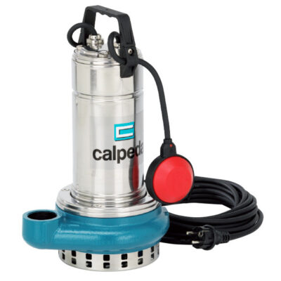 Electrobomba Calpeda | Sumergible | Aguas Lluvias | Acero Inoxidable | 220 Vac | 2 Hp | D ½» | Monofásica | 16.5 MCA / 66 GPM | GQRM 10-20-60 |