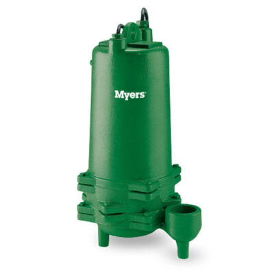 Electrobomba Myers | Aguas Negras | Hierro | 230 vac | 1.0 Hp | Monofásica |17MCA / 60GPM | ME100S-21