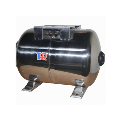 1BP (5) Tanque hidroneumático THR | 24 Litros | Membrana | Inoxidable | Horizontal | SCF-24LH