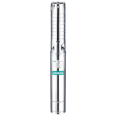 Electrobomba SHIMGE | Sumergible Pozo Profundo 4″ | 2 Hp | 220 Vac | Trifásico | D 1.1/2″ | Acero Inoxidable | 91 MCA / 140 LPM | 4SS 5/10