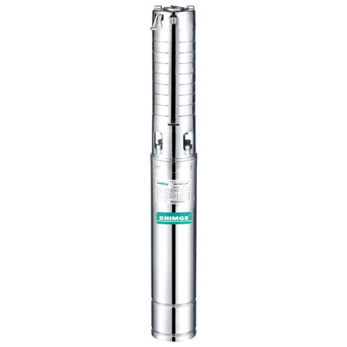 4SS Electrobomba SHIMGE | Sumergible Pozo Profundo 4″ | 5.5 Hp | 220 Vac | Trifásico | D 2″ | Acero Inoxidable | 128 MCA / 180 LPM | 4SS 8/15