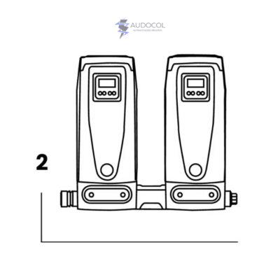 ESYBOX X 2.1 Estación de Bombeo DAB ESYBOX x2 4HP | Sistema de Presión Constante 220V para Edificios