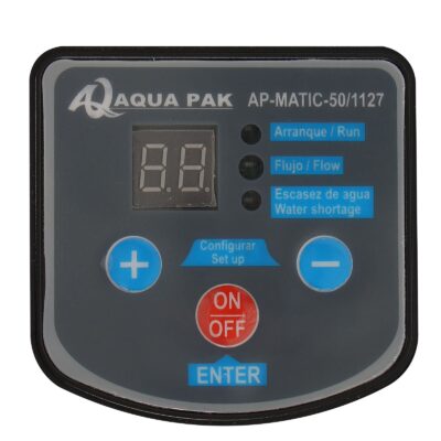 Presurizador Automático AP-MATIC-50/1127 0.5 HP 127V | Presión Constante para Viviendas