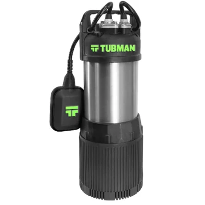 Motobomba Sumergible TUBMAN TM-S4 1 HP 127V | 62 LPM y 35 MCA para Cisternas