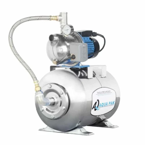 aquapak-fix-tanque-vertical-inox-presurizador Presurizador con tanque horizontal en acero inoxidable (PRES-FIX15E-24LX) - Audocol