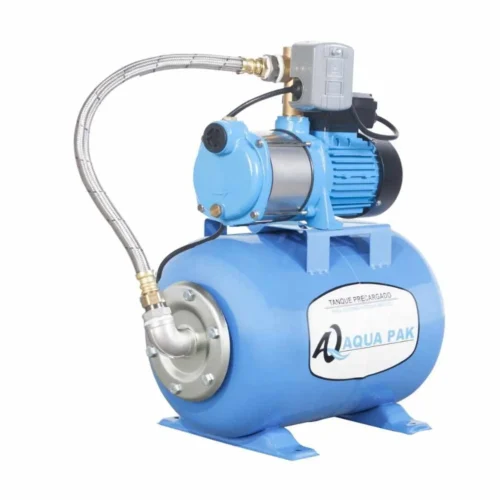 aquapak-step-tanque-50l-presurizador Presurizador con tanque horizontal 50L de membrana (PRES-STEP80-50L) - Audocol