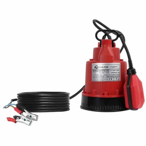 Motobomba Sumergible para Achique AQUA PAK BATTY BATTY38-12A (0.24 HP) - Audocol