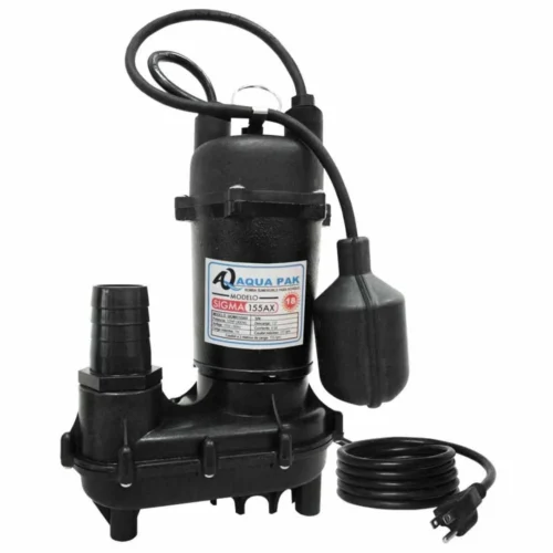 Motobomba Sumergible para Achique AQUA PAK SIGMA SIGMA155AX (1/2 HP) - Audocol
