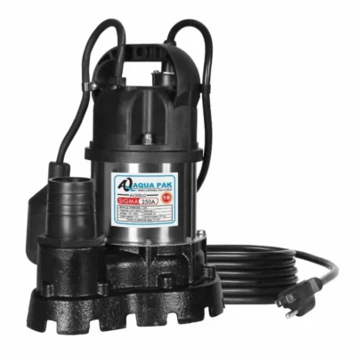 bombas-para-aguas-residuales_SIGMA250A Motobomba Sumergible para Achique AQUA PAK SIGMA SIGMA250A (3/4 HP) - Audocol