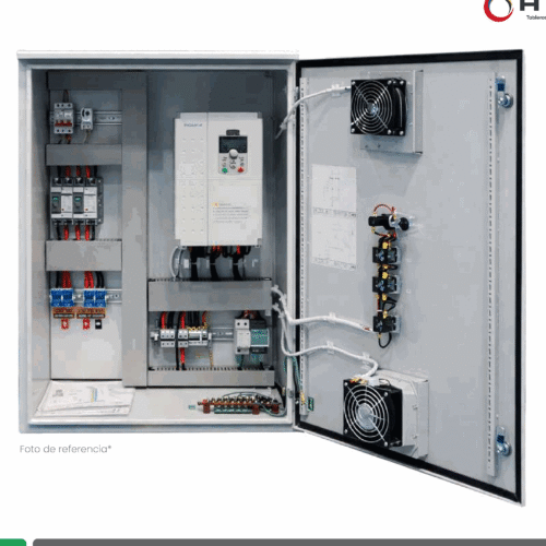 tablero_solar_100 Tablero Inomax MAX-PV 100% Solar Monofásico | 1 Hp | 220 Vac | ATX1B12VFHSM-S