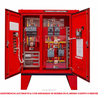 Tablero de Transferencia Automática NFPA20 | Breaker Motorizado + Controlador ComAp | 320 A | ATX320TR22BM
