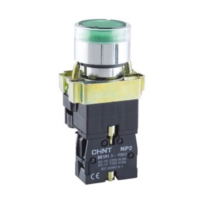 Pulsador Luminoso CHINT NP2-BW3361 Verde (Marcha) 220 V