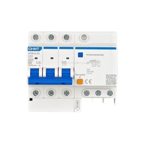 Interruptor Diferencial CHINT NXBLE-63 3P C6