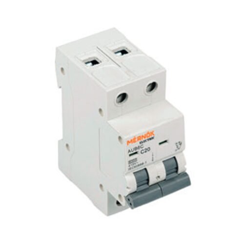 Minibreaker MERNOK AUB6C 2P 1 A